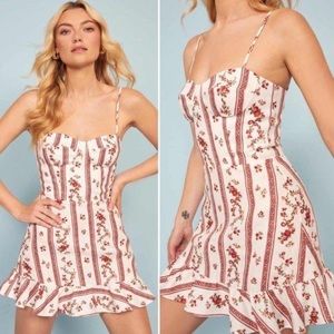 Reformation Mariana Dress in Vienna (worn once - mini)